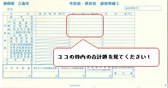 普通徴収（納付書）