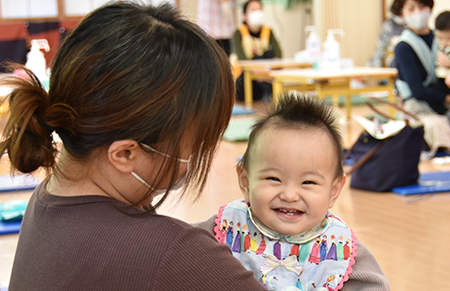 母子の写真