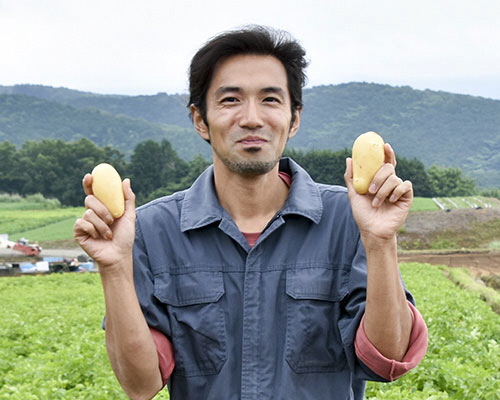 三島馬鈴薯（メークイン）　農家　宮澤さん