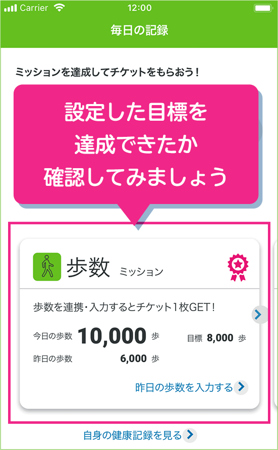 設定した目標を達成できたか確認してみましょう