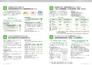 広報みしま各ページ画像