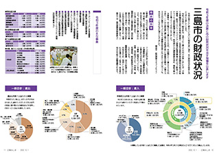 広報みしま各ページ画像