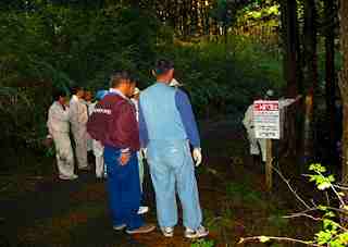 不法投棄監視員・警察との合同パトロール