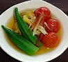 夏野菜の出汁浸し