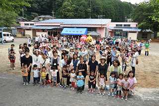 園庭芝生化沢地幼稚園当日⑨