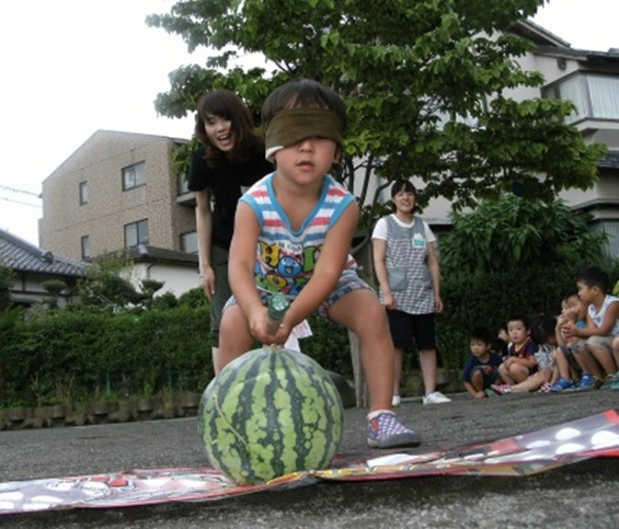 夏のアルバム（すいか割り）