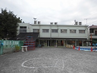 緑町佐野保育園園庭