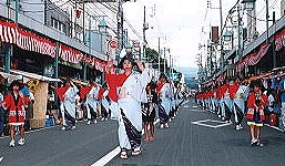 農兵節踊り風景