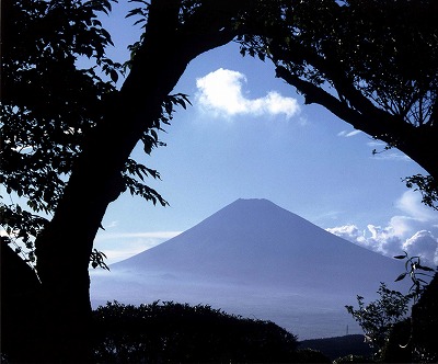 山中城からの富士