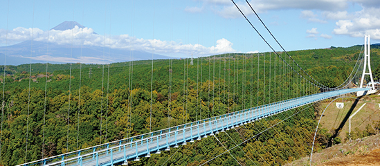 日本一の大吊橋　三島スカイウォーク