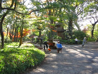 庭園ボランティア活動１