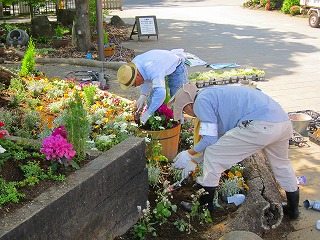 庭園ボランティア活動２