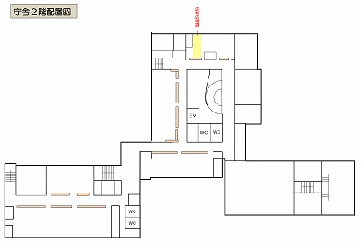 広報広聴課の案内図