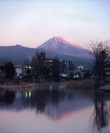 逆さ富士