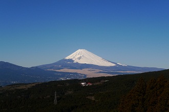 山中城からの富士山