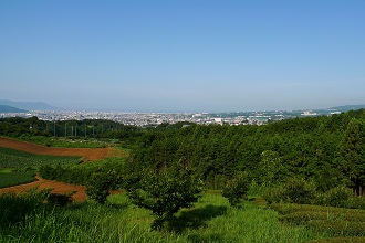 末広山からの駿河湾