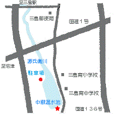 中郷温水池公園地図