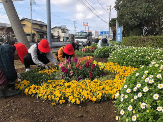 三島花の会管理作業