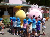 【H24大場幼芝生化】みしまるくん＆みしまるこちゃん