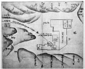 266「伊豆山中城図」