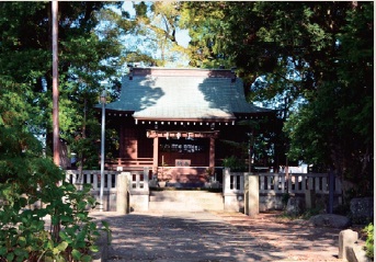 306右内神社（梅名）