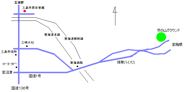 市の山広場交通アクセス