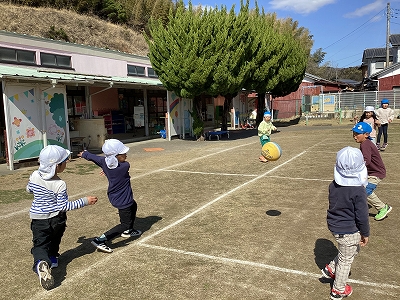 写真：ドッジボール