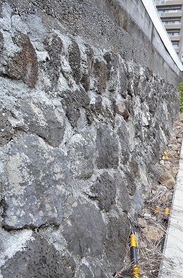 三島石の石垣