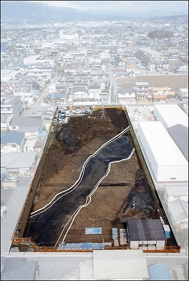 箱根田遺跡全景