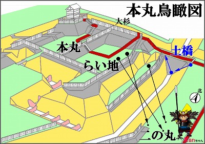 本丸鳥瞰図